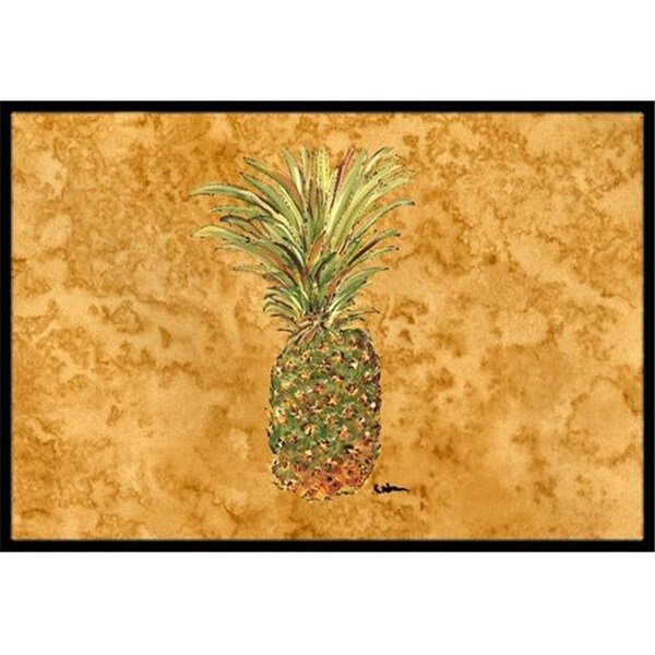 Carolines Treasures Carolines Treasures 8654MAT 18 x 27 in. Pineapple Indoor Or Outdoor Mat 8654MAT - main